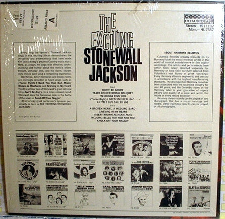 Stonewall Jackson - The Exciting Stonewall Jackson