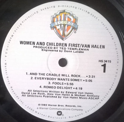 Van Halen - Women And Children First