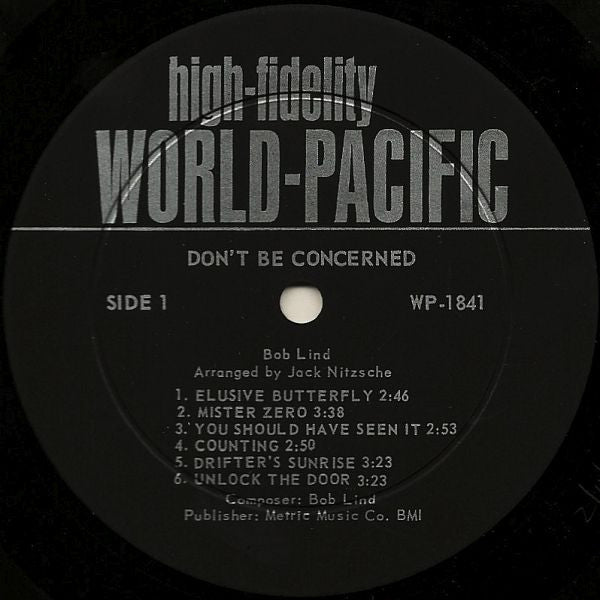 Bob Lind - Don't Be Concerned