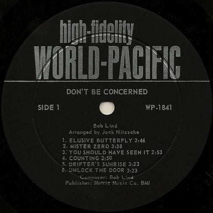Bob Lind - Don't Be Concerned
