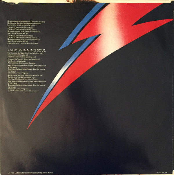 David Bowie - Aladdin Sane