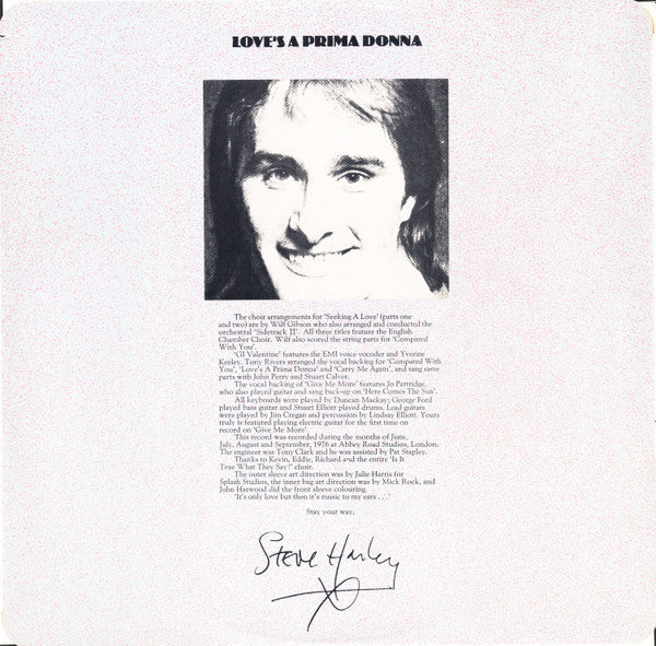 Love's A Prima Donna - secondary