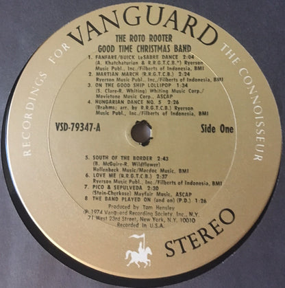 The Roto Rooter Good Time Christmas Band - secondary