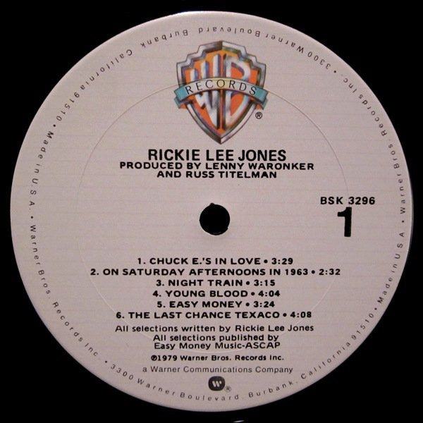 Rickie Lee Jones - secondary