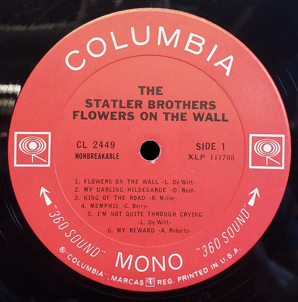 The Statler Brothers - Flowers On The Wall
