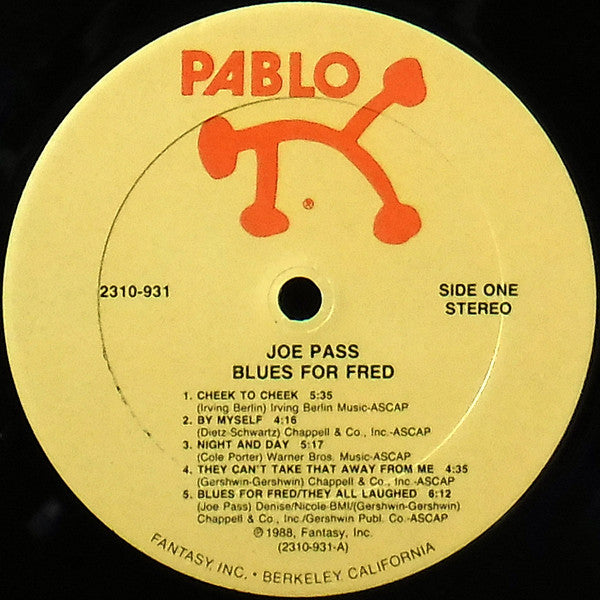 Blues For Fred - secondary