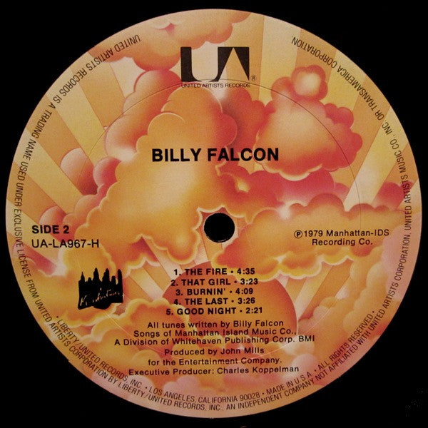 Billy Falcon - secondary