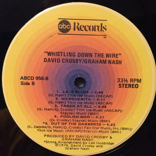 Whistling Down The Wire - secondary