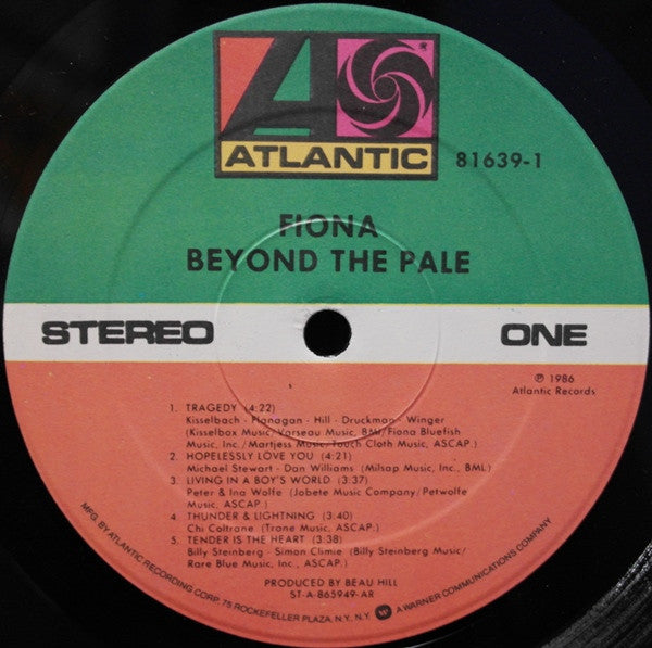 Fiona - Beyond The Pale