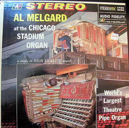 Al Melgard At The Chicago Stadium Organ - secondary