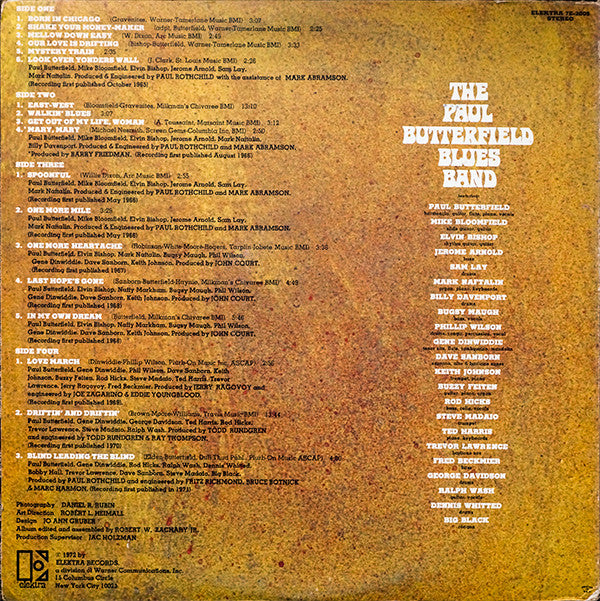 The Paul Butterfield Blues Band - Golden Butter / The Best Of The Paul Butterfield Blues Band