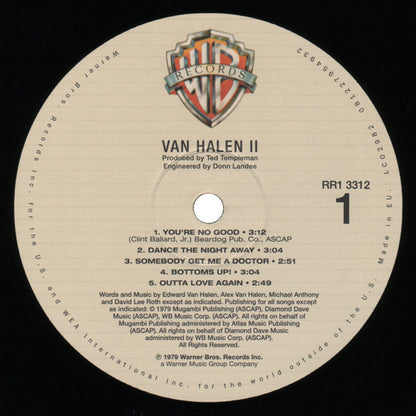 Van Halen II - secondary