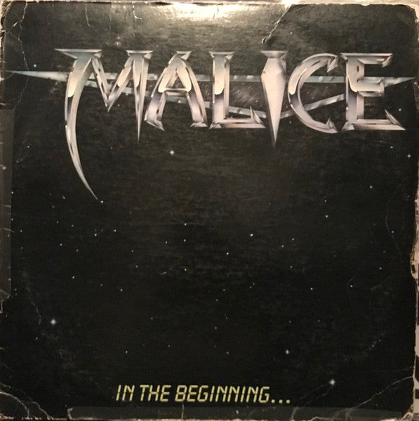 Malice - In The Beginning...