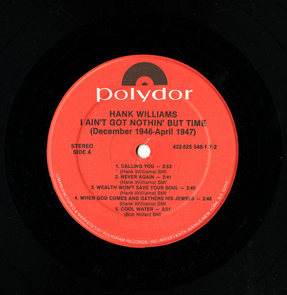 I Ain't Got Nothin' But Time: December 1946 - August 1947 - secondary