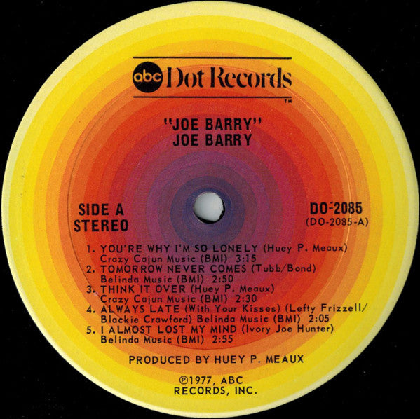 Joe Barry - Joe Barry