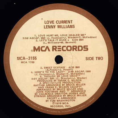 Lenny Williams - Love Current
