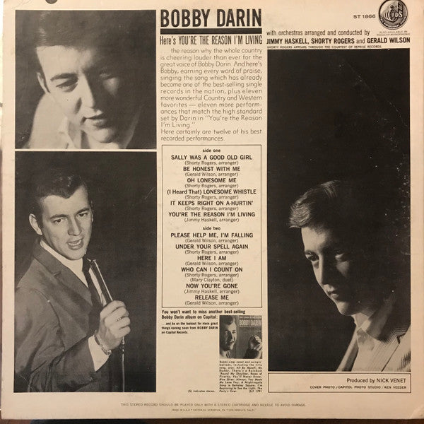 Bobby Darin - You're The Reason I'm Living