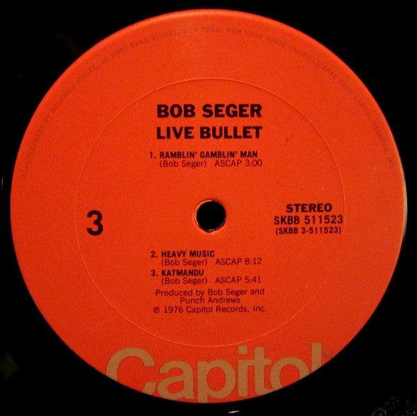 Bob Seger And The Silver Bullet Band - Live Bullet