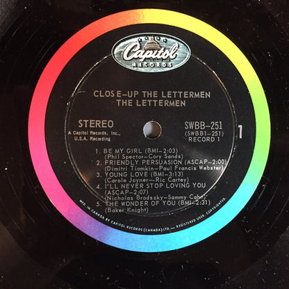 The Lettermen - Close-Up