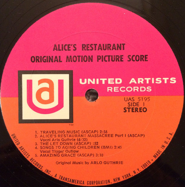 Alice's Restaurant (Original Motion Picture Score) - secondary