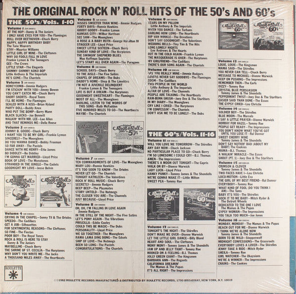 The Original Rock N' Roll Hits Of The 50's Vol. 8 - secondary