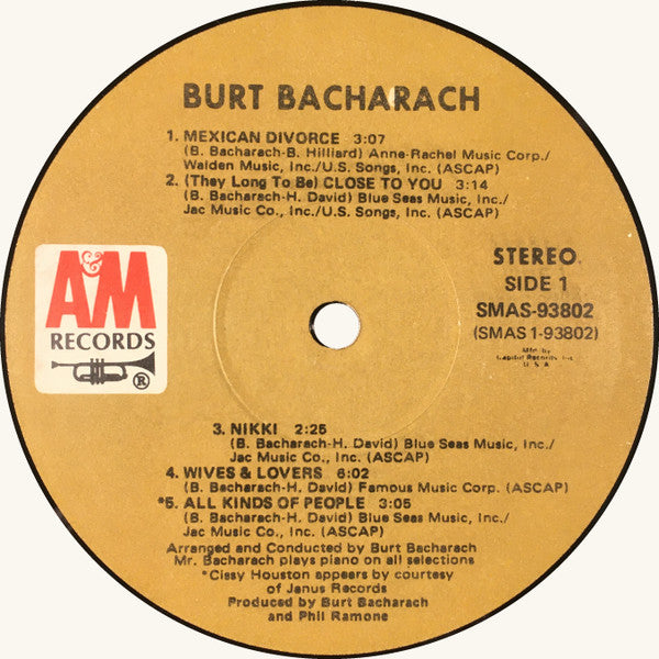 Burt Bacharach - Burt Bacharach
