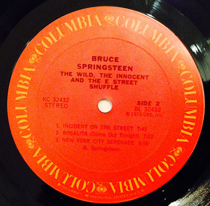 The Wild, The Innocent &  The E Street Shuffle - secondary