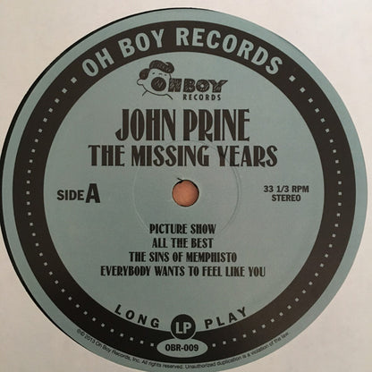 The Missing Years - secondary