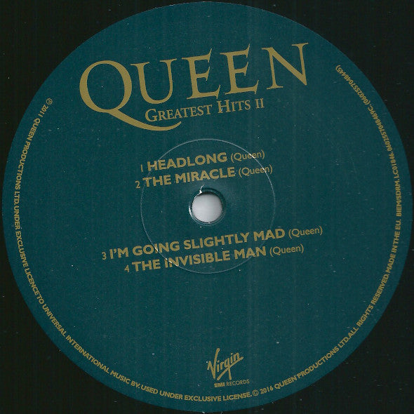 Greatest Hits II - secondary