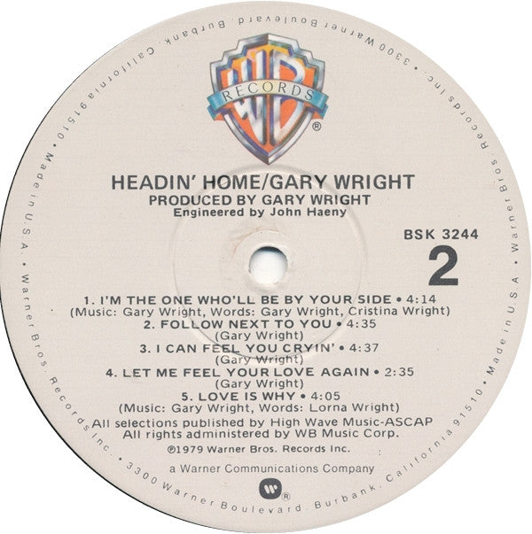 Gary Wright - Headin' Home