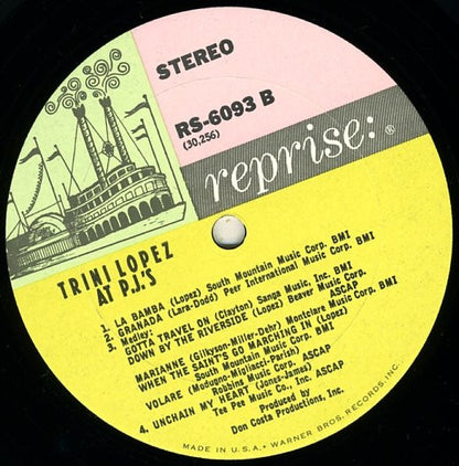 Trini Lopez - Trini Lopez At PJ's