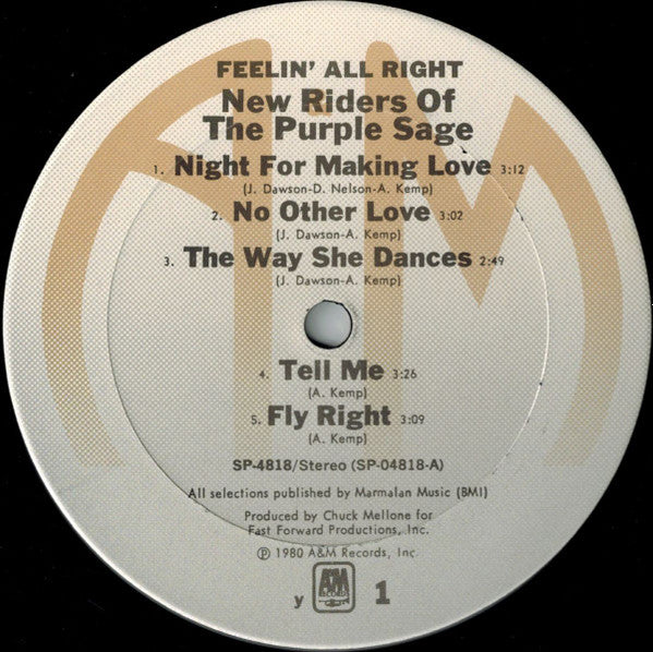 Feelin' All Right - secondary