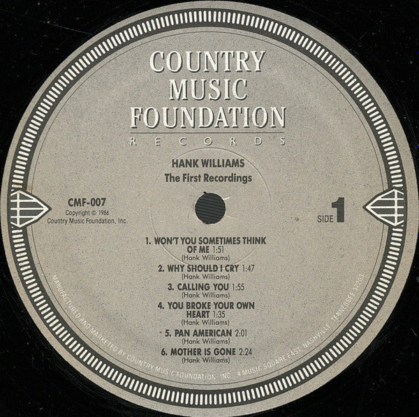 The First Recordings - secondary