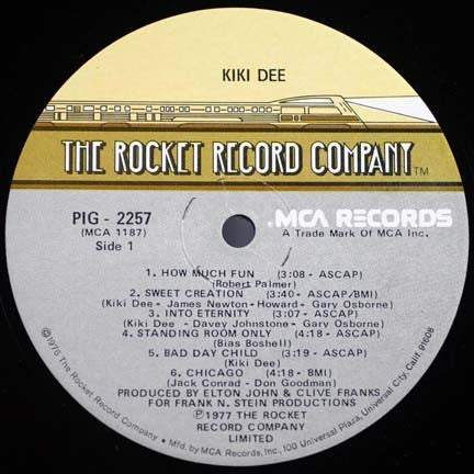 Kiki Dee - secondary