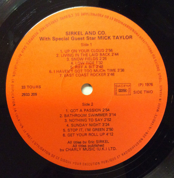 Sirkel & Co - With Special Guest Mick Taylor