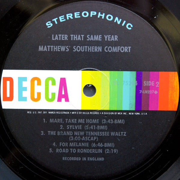 Later That Same Year - secondary