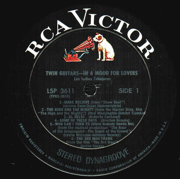 Los Indios Tabajaras - Twin Guitars — In A Mood For Lovers