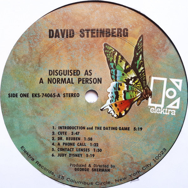 David Steinberg - Disguised As A Normal Person
