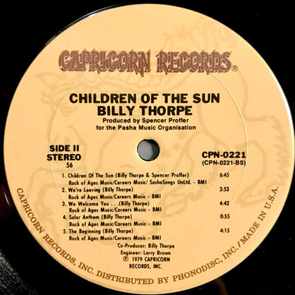 Billy Thorpe - Children Of The Sun