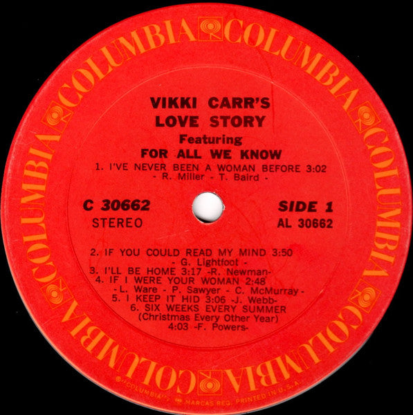 Vikki Carr's Love Story - secondary