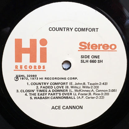 Ace Cannon - Country Comfort