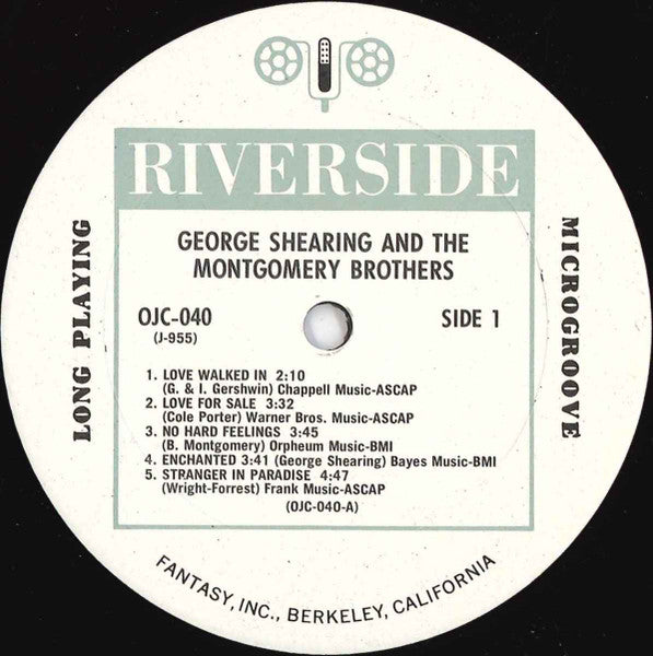 George Shearing And The Montgomery Brothers - secondary
