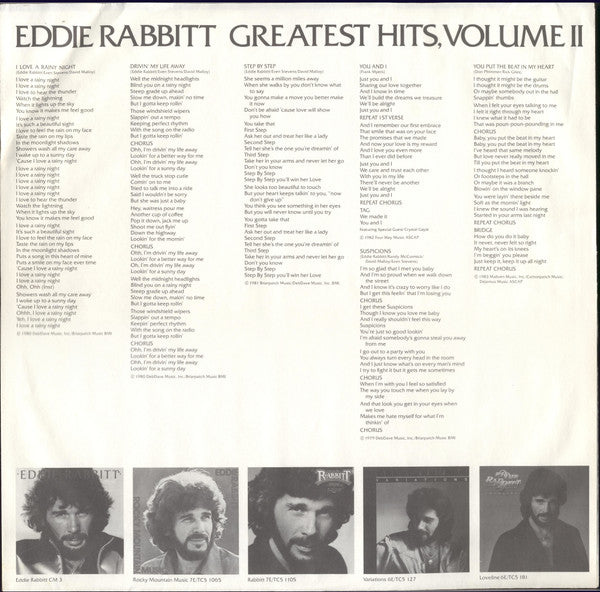 Greatest Hits, Volume II - secondary