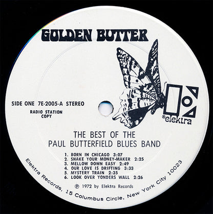The Paul Butterfield Blues Band - Golden Butter / The Best Of The Paul Butterfield Blues Band
