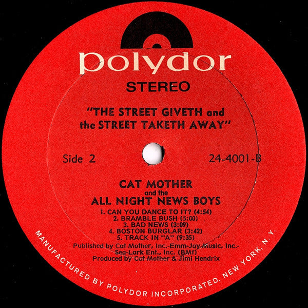 The Street Giveth.. And The Street Taketh Away - secondary