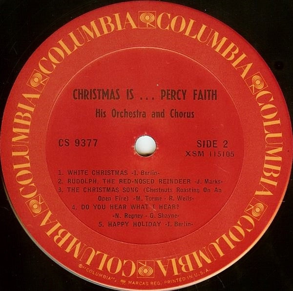 Percy Faith And His Orchestra And Chorus - Christmas Is...Percy Faith His Orchestra And Chorus