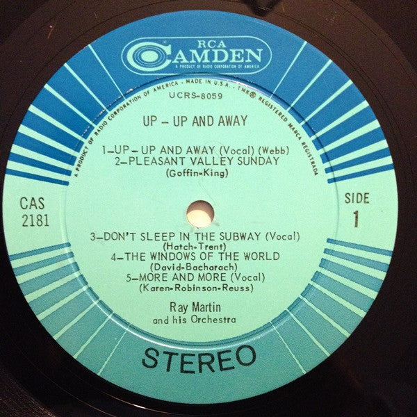 Ray Martin And His Orchestra - Up-Up And Away
