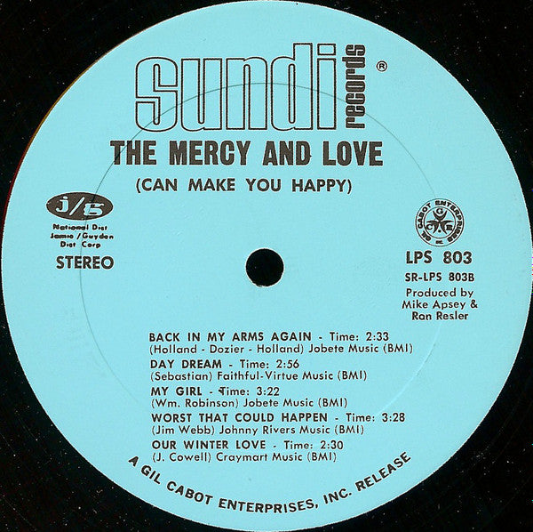 Mercy - Love (Can Make You Happy)