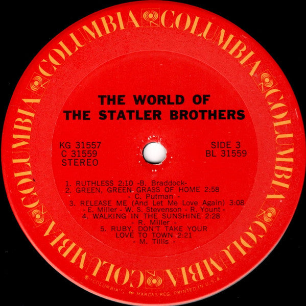 The World Of The Statler Brothers - secondary