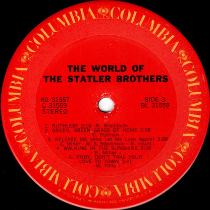 The World Of The Statler Brothers - secondary